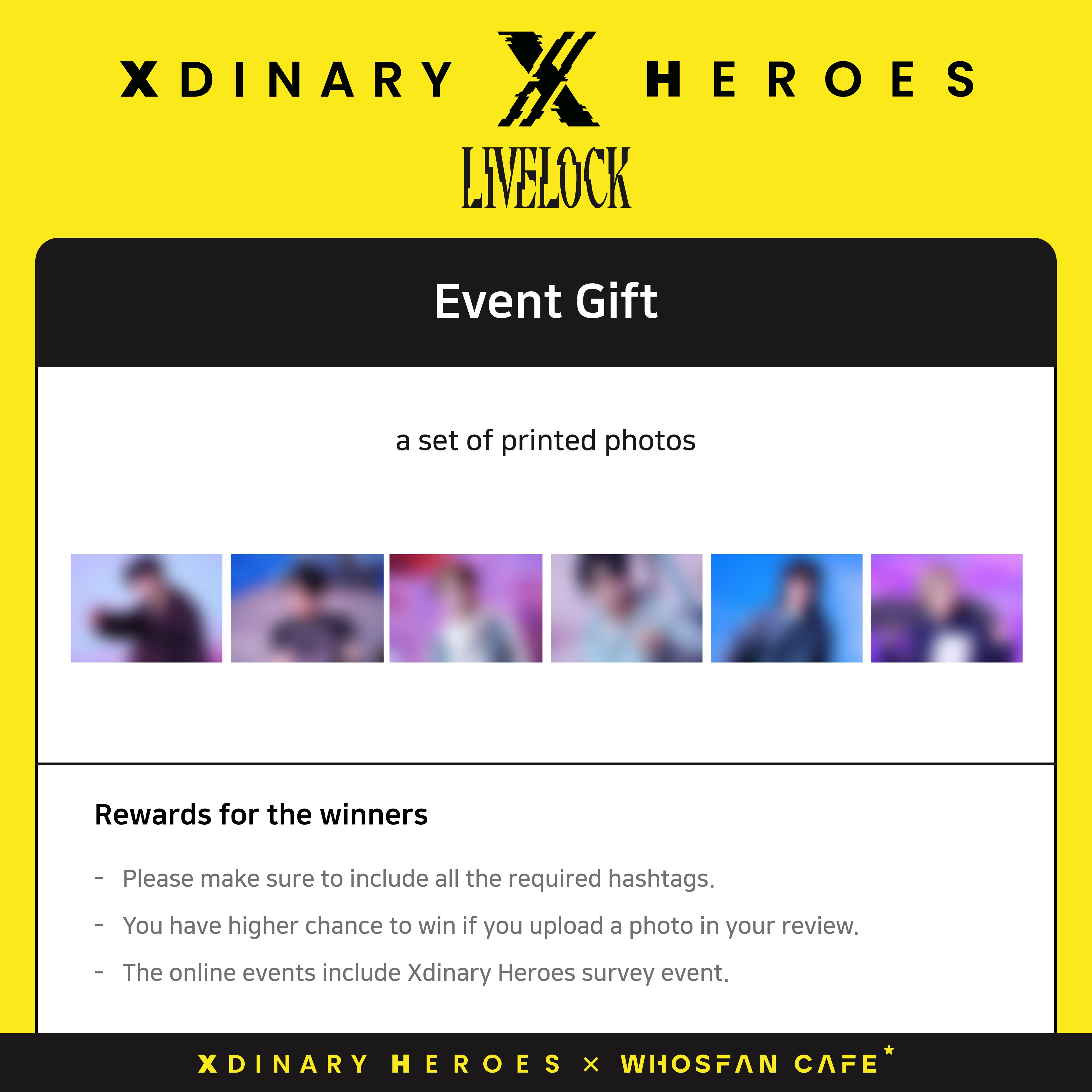 Xdinary Heroes <Livelock> Official Themed Cafe Event Guide